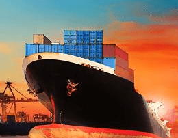 tanker ship with cargo