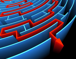 maze image for article on SBA SOP